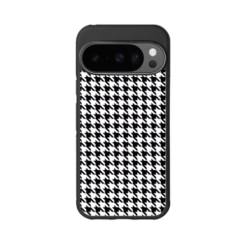 Google Pixel 10 Pro Base Case Hahnentritt Schwarz Weiß
