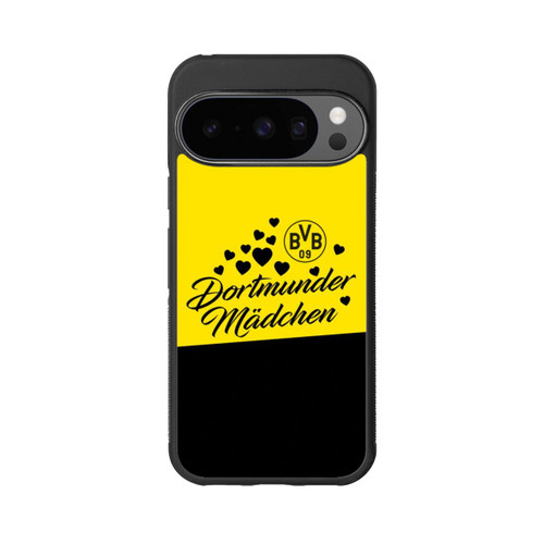 Google Pixel 10 Pro Base Case BVB Dortmunder Mädel Herzen