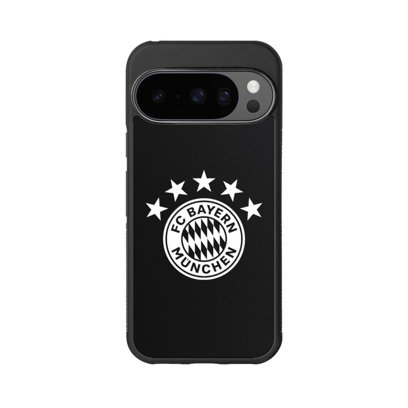 Pixel 10 Pro Base Case FCB Logo einfarbig mit Sternen - ohne Hintergrund