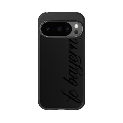 Google Pixel 10 Pro Base Case Schwarzes FCB Girlmotiv - ohne Hintergrund