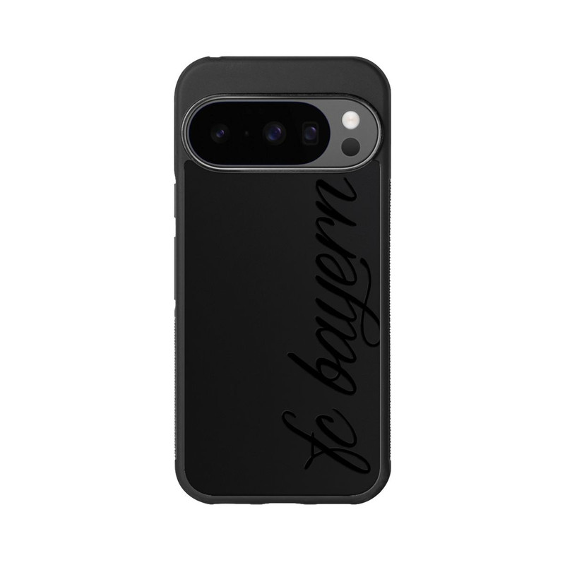Pixel 10 Pro Base Case Schwarzes FCB Girlmotiv - ohne Hintergrund