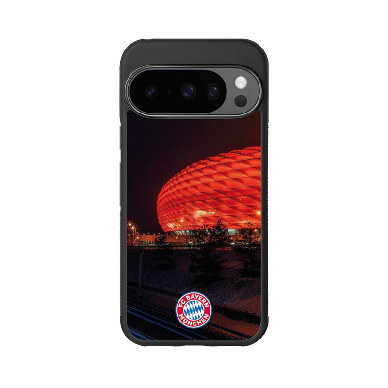 Pixel 10 Pro Base Case Allianz Arena bei Nacht FCB