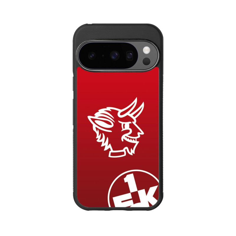Pixel 10 Pro Base Case Teufelskopf FCK auf Rot