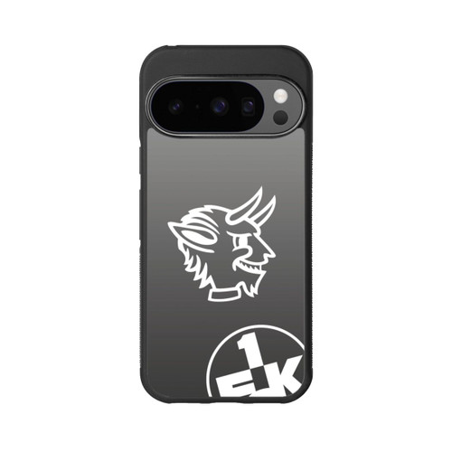 Google Pixel 10 Pro Base Case Teufelskopf FCK auf Schwarz