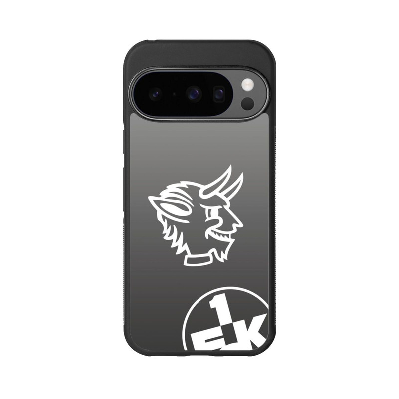 Pixel 10 Pro Base Case Teufelskopf FCK auf Schwarz