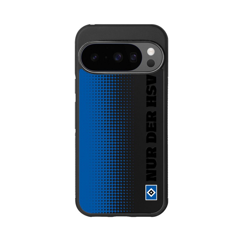 Pixel 10 Pro Base Case Nur der HSV - Rautenraster Blau - ohne Hintergrund