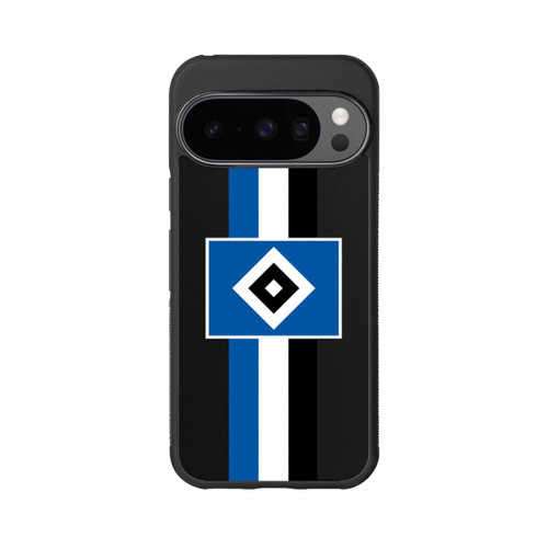 Google Pixel 10 Pro Base Case HSV Streifen - Blau-Weiß-Schwarz - ohne Hintergrund