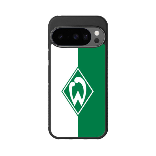 Google Pixel 10 Pro Base Case Weiß-Grün - Werder Bremen