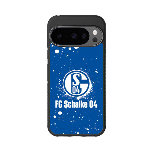 Google Pixel 10 Pro Base Case Schalke 04 - Spraylogo