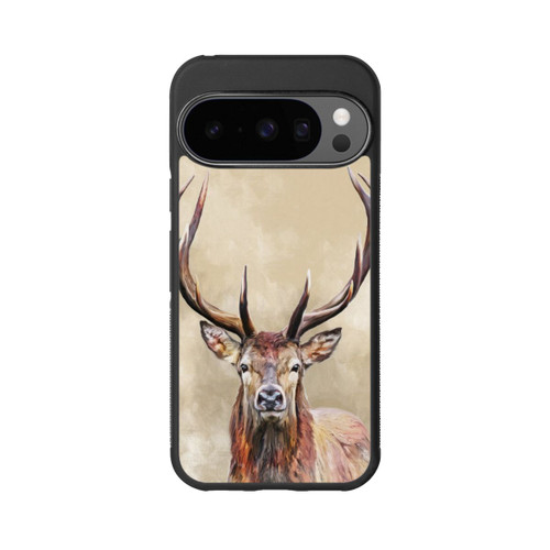 Google Pixel 10 Pro Base Case Gezeichneter Hirsch