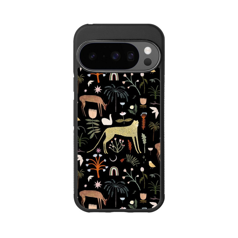 Pixel 10 Pro Base Case Wilde Gartenbuchstaben von Léa Le Pivert