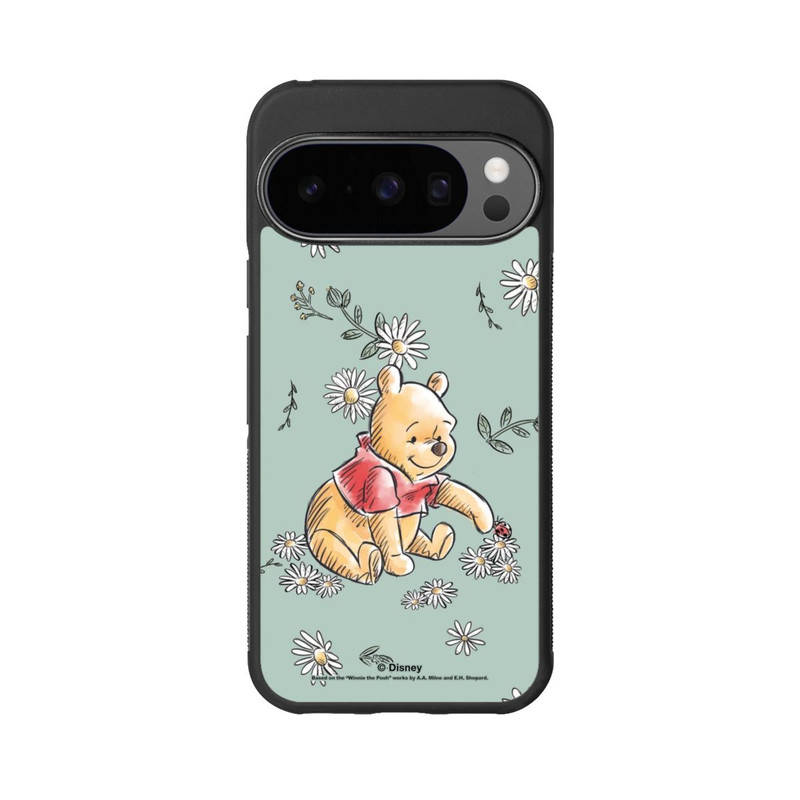 Pixel 10 Pro Base Case Winnie Puuh Gänseblümchen und Käfer Liebe