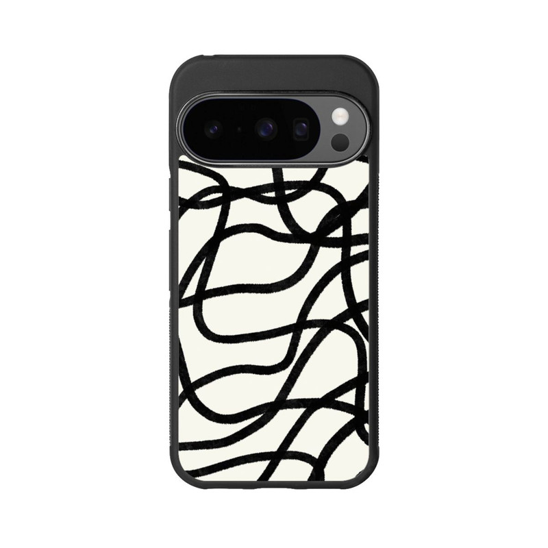 Pixel 10 Pro Base Case Schwarze Linien