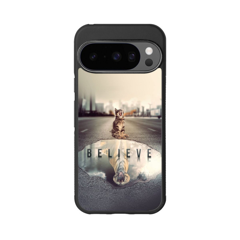 Pixel 10 Pro Base Case Believe Tiger