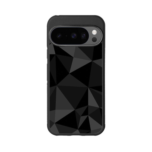 Google Pixel 10 Pro Base Case Polygonmuster schwarz