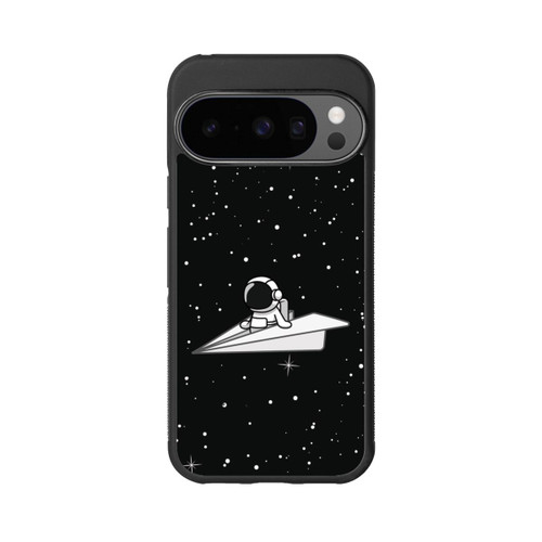 Google Pixel 10 Pro Base Case Astronaut Paper Plane Comic