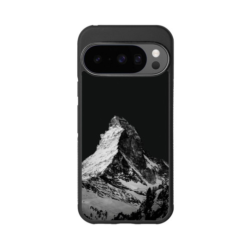 Google Pixel 10 Pro Base Case Schneebedeckte Berge