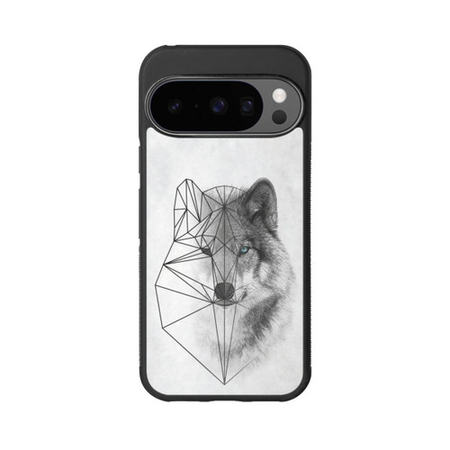 Google Pixel 10 Pro Base Case Polygonaler Wolf