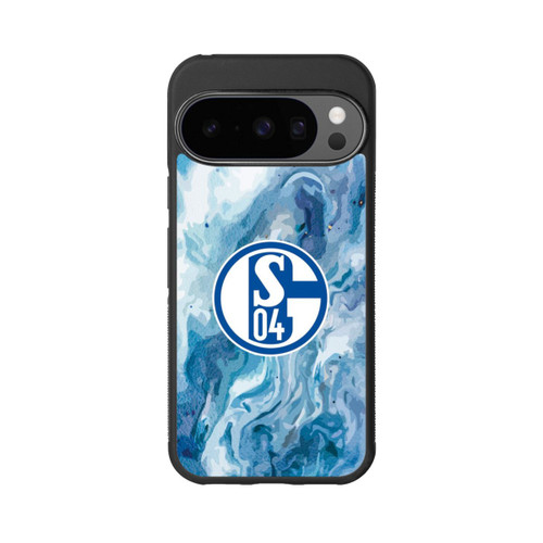 Google Pixel 10 Pro Base Case Schalke 04 Flüssig Blau