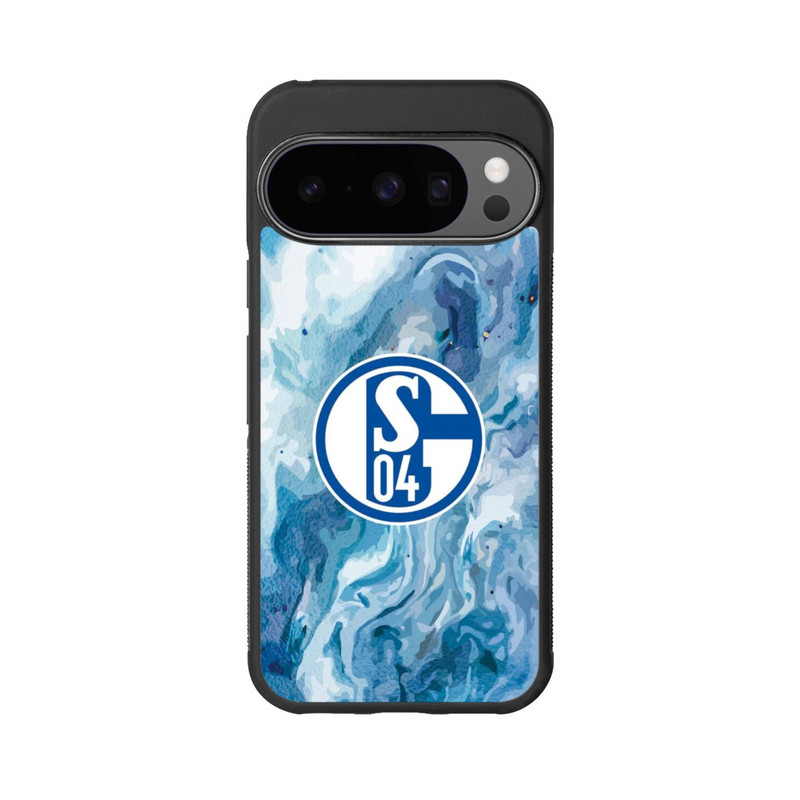 Pixel 10 Pro Base Case Schalke 04 Flüssig Blau