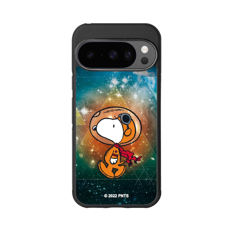 Pixel 10 Pro Base Case Snoopy Weltraumreisender Grün