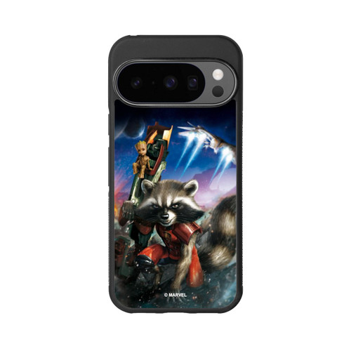 Google Pixel 10 Pro Base Case Rocket &amp; Baby Groot Guardians Of The Galaxy