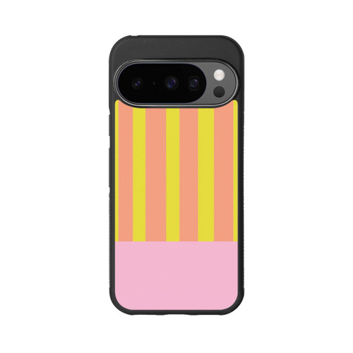 Google Pixel 10 Pro Base Case Neonfarbige Streifen