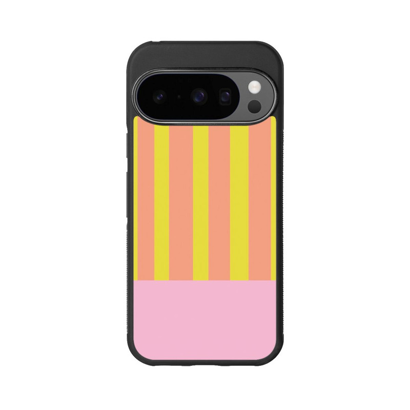 Pixel 10 Pro Base Case Neonfarbige Streifen