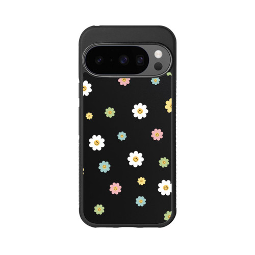 Google Pixel 10 Pro Base Case Flower Power klein transparent
