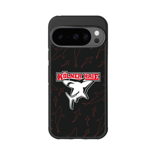 Google Pixel 10 Pro Base Case Haie Muster Rot