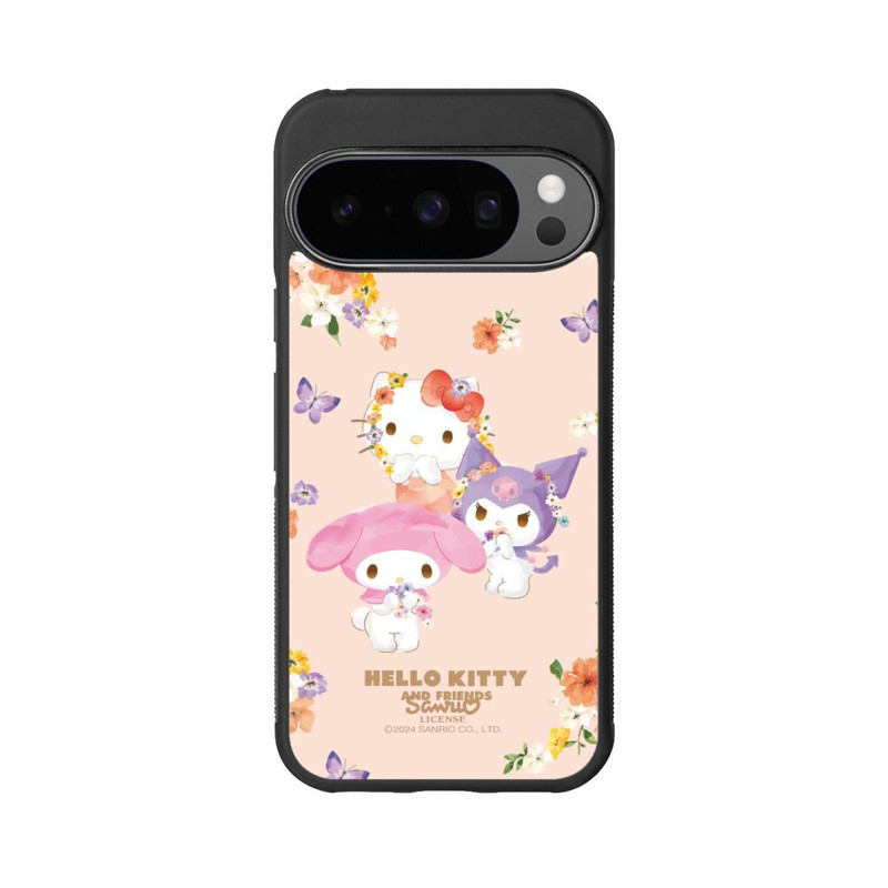 Pixel 10 Pro Base Case Hello Kitty Frühlingsblumen