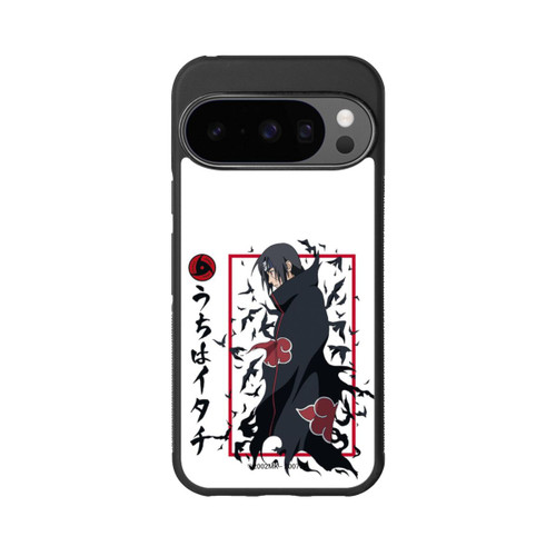 Google Pixel 10 Pro Base Case Itachi Krähen Weiß
