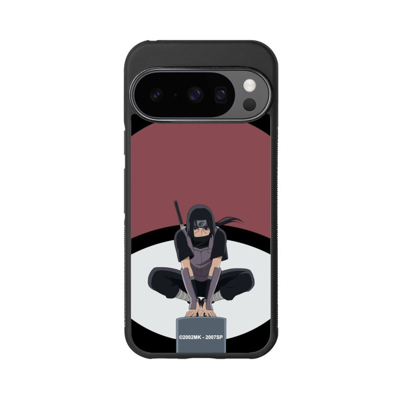 Pixel 10 Pro Base Case Itachi Uchiha Symbol schwarz