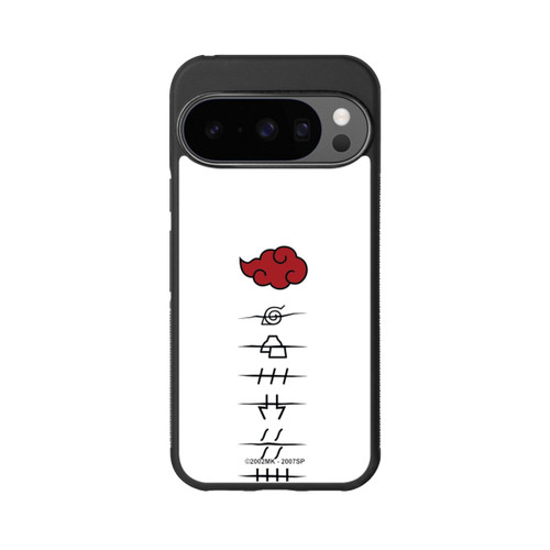 Google Pixel 10 Pro Base Case Akatsuki Mitgliedersymbole Weiß
