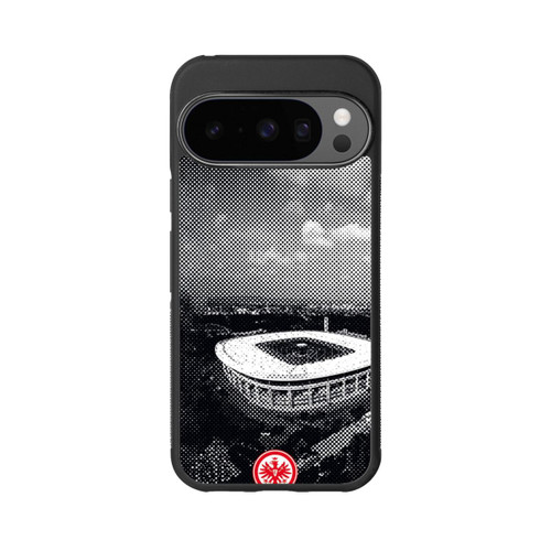 Google Pixel 10 Pro Base Case SGE Stadion Schwarz Weiß