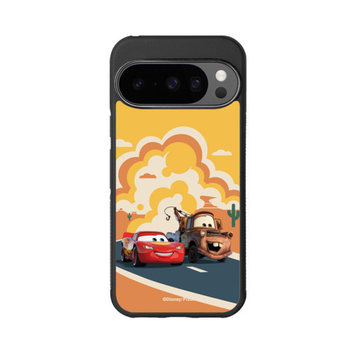 Google Pixel 10 Pro Base Case Disney Cars Lightning McQueen Und Hook on the Road