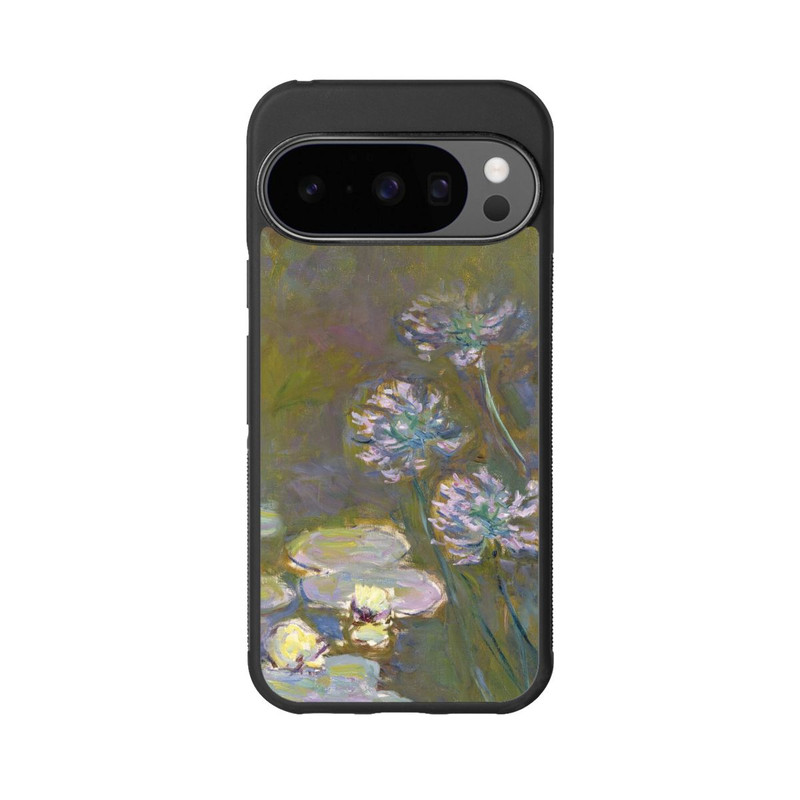 Pixel 10 Pro Base Case Waterlilies and Agapanthus