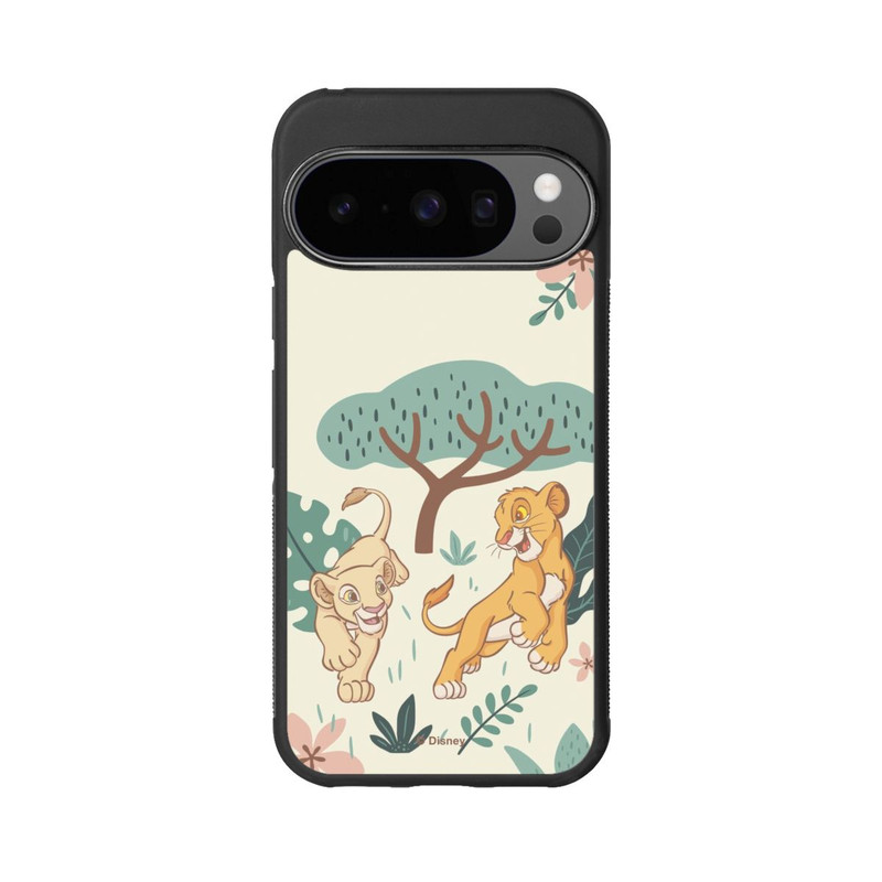 Pixel 10 Pro Base Case Simba und Nala Floral