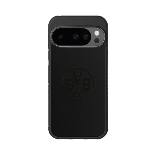 Google Pixel 10 Pro Base Case BVB Logo Schwarz Transparent