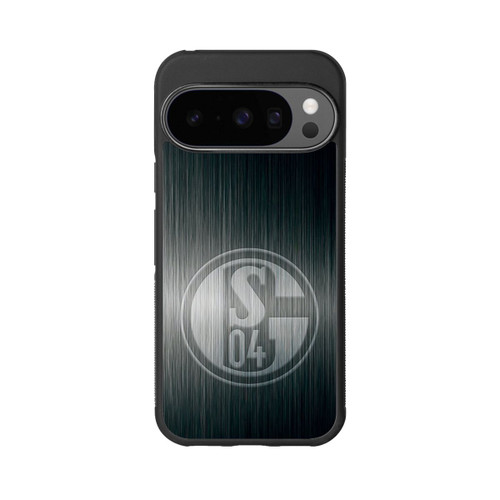 Google Pixel 10 Pro Base Case Schalke 04 Metall Look