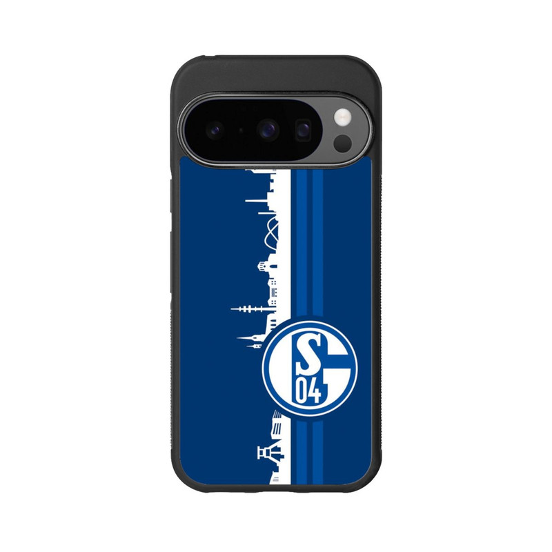 Pixel 10 Pro Base Case Schalke 04 Skyline Blau
