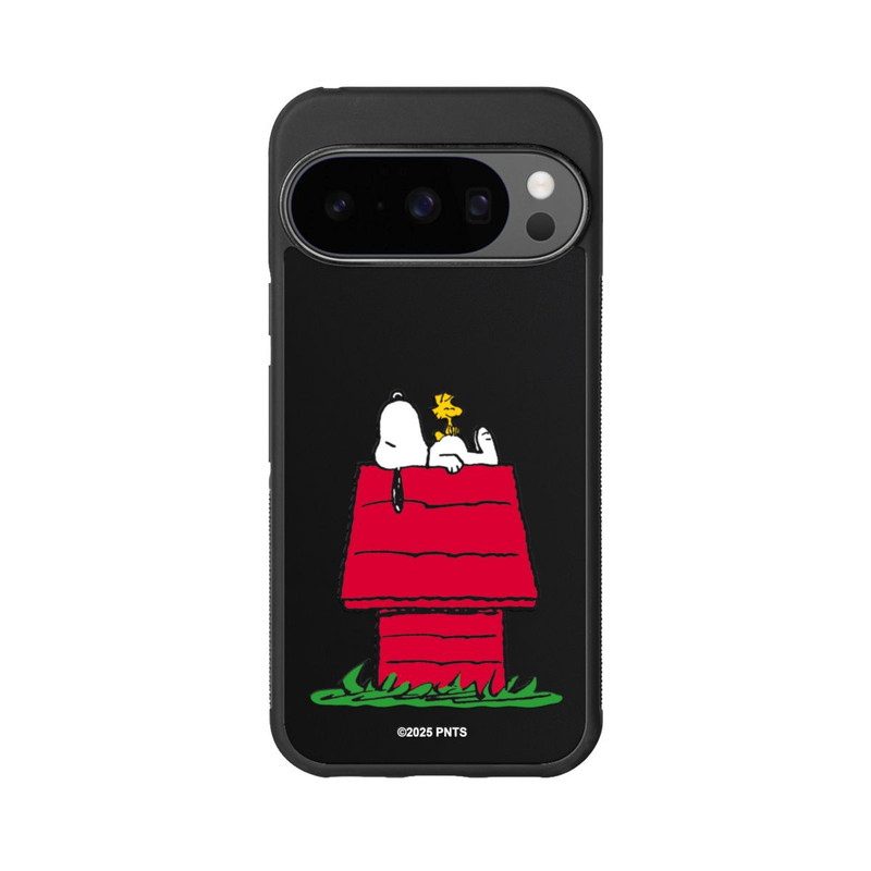 Pixel 10 Pro Base Case Snoopy and Woodstock Classic transparent