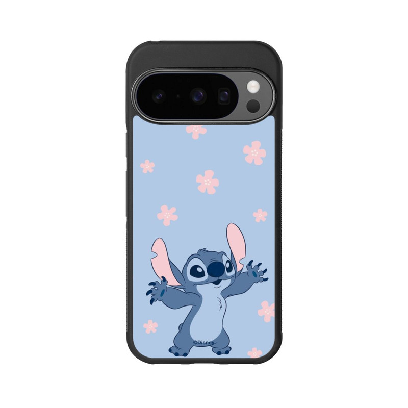 Pixel 10 Pro Base Case Stitch Pastel Flowers Blue