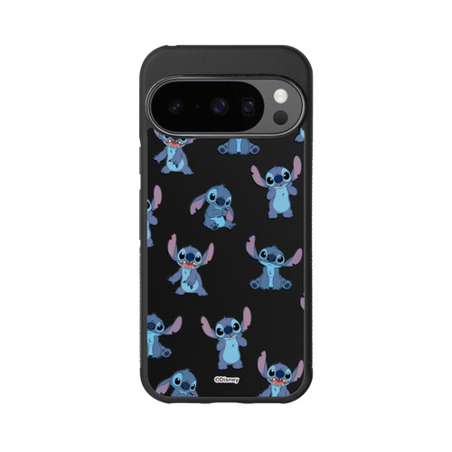 Google Pixel 10 Pro Base Case Stitch Faces Pattern Transparent
