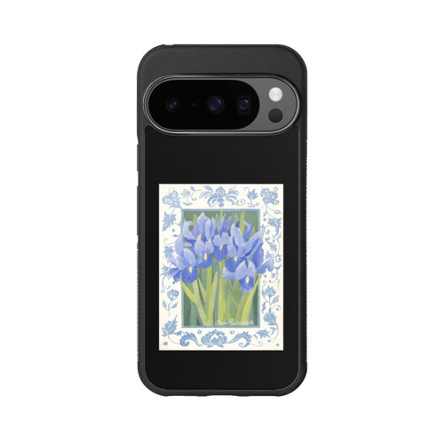 Google Pixel 10 Pro Base Case Blue Iris, by Jennifer Abbott