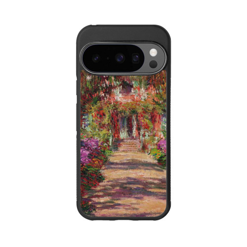 Google Pixel 10 Pro Base Case Eine Allee in Monets Garten in Giverny by Claude Monet