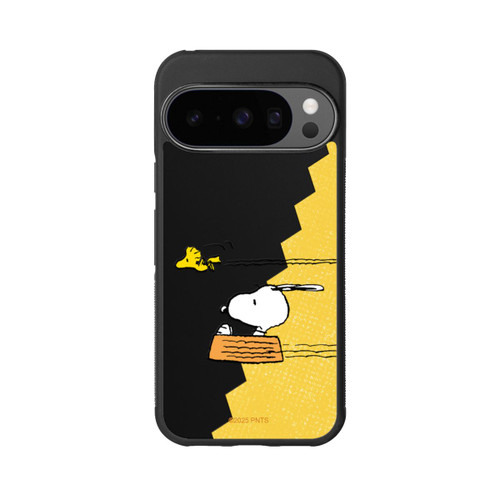 Google Pixel 10 Pro Base Case Peanuts-Snoopy und Woodstock Transparent