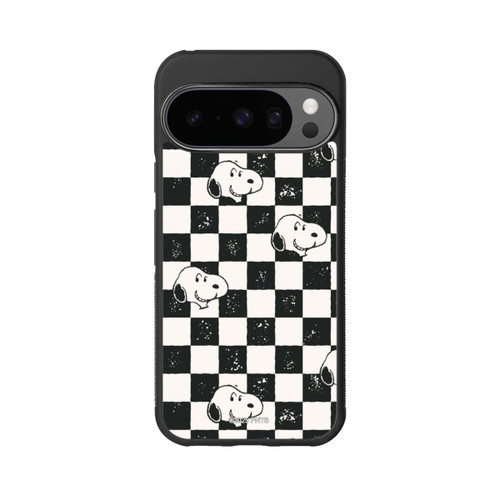 Google Pixel 10 Pro Base Case Snoopy Heads Checked Pattern