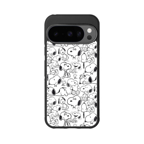 Google Pixel 10 Pro Base Case Classic Snoopy Pattern White