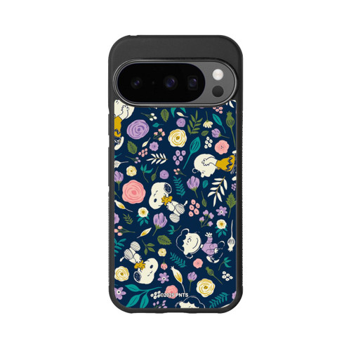 Google Pixel 10 Pro Base Case Peanuts Dark Flower Pattern